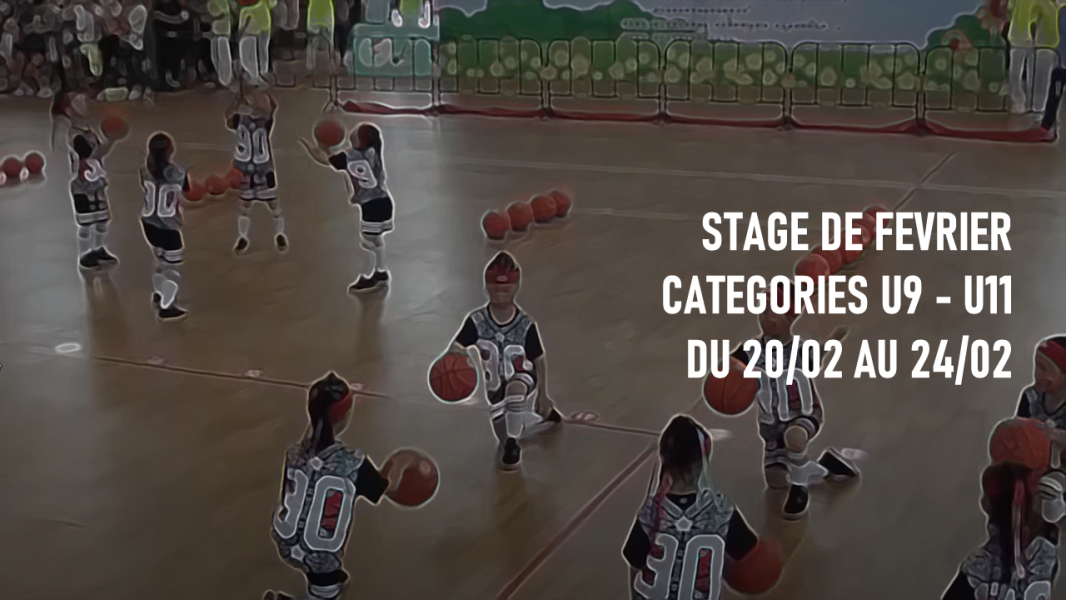 Stage de février U9 - U11 !